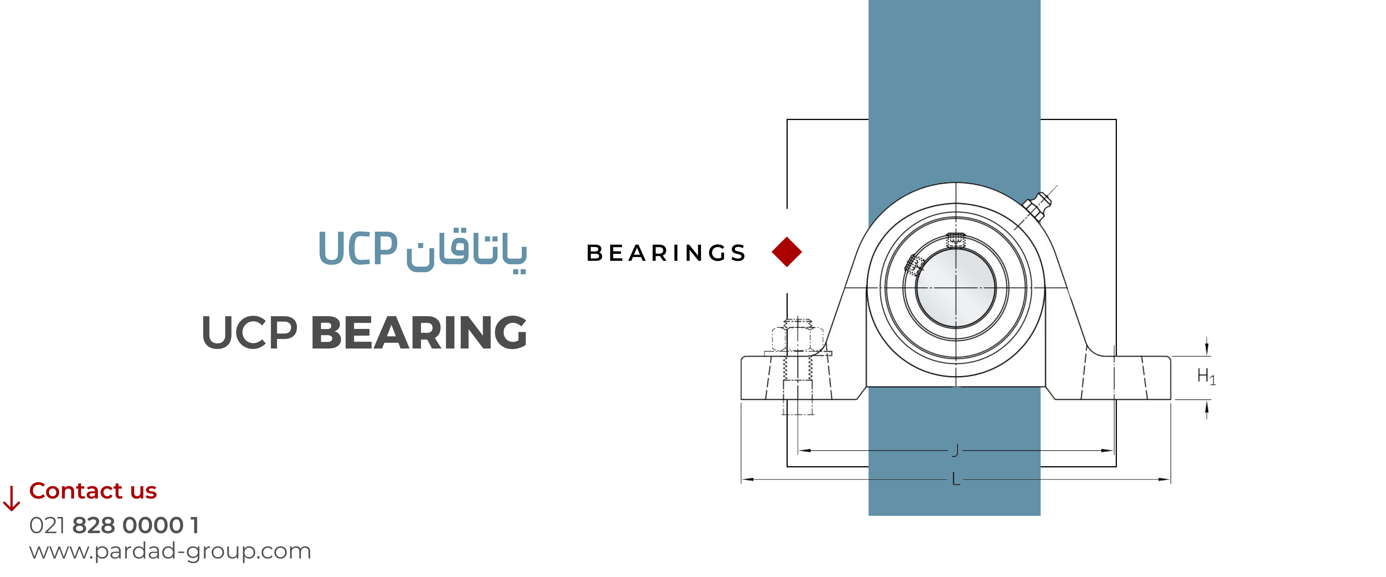 ساختار و اجزای اصلی یاتاقان UCP